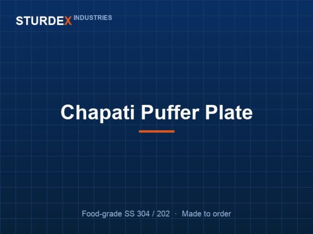 Chapati Puffer Plate