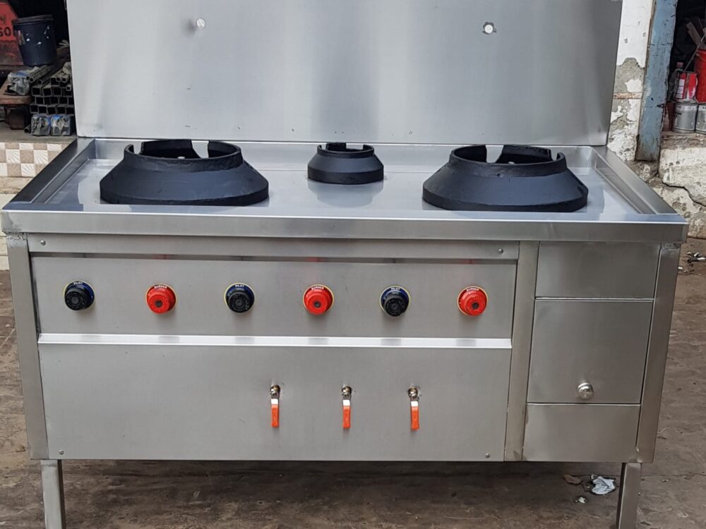 Commercial stainless steel kitchen equipment manufactured by Sturdex Industries, Greater Noida