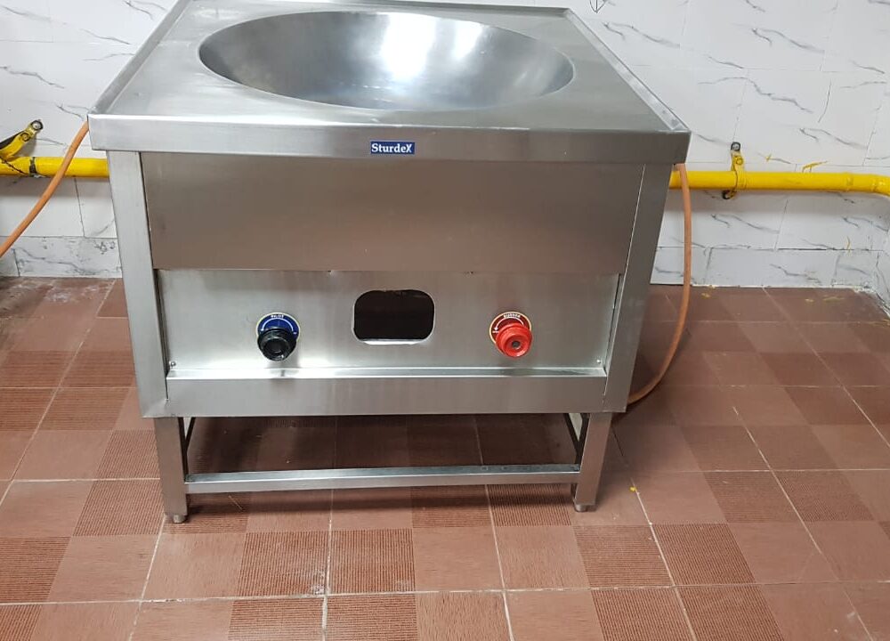 Kadai Bhatti / Deep Frying Range — Sturdex Industries, Greater Noida