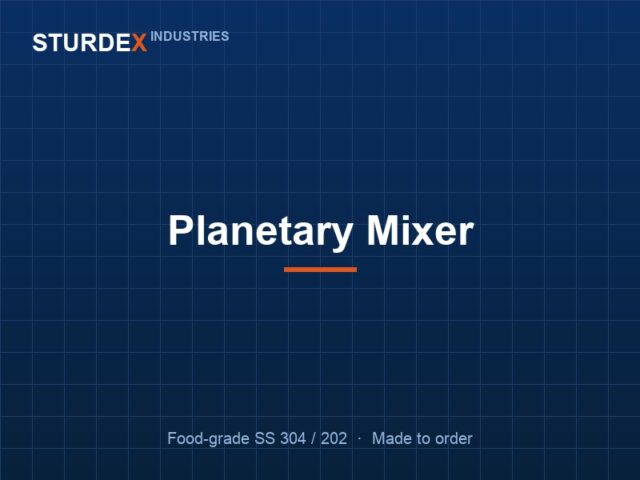 Planetary Mixer