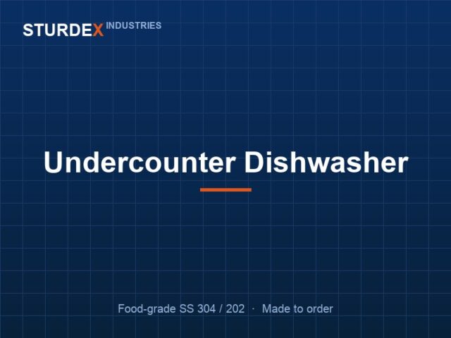 Undercounter Dishwasher